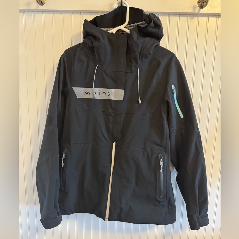 Oros Women’s Endeavor Ski/Snowboard Jacket, Black, size: Women’s Large